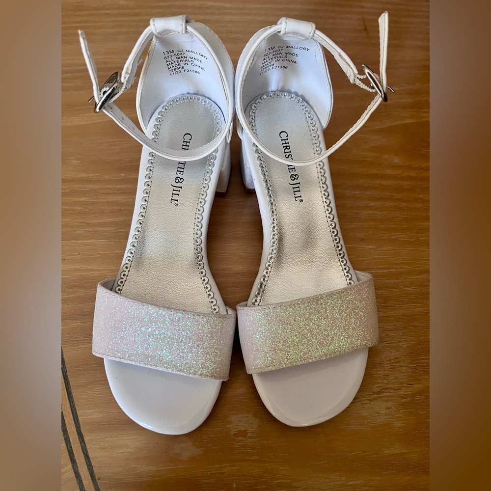 Christie and Jill size 13 party shoes. Worn once.